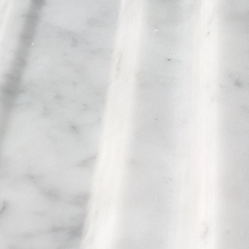 Stone Center Online C02P Carrara White Marble Large Cap Crown