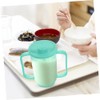 iplusmile Nursing Liquid Food Cup with Inclined Mouth Non-Spill Drinking