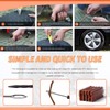Tanstic 34Pcs Tire Repair Kit Auto Tire Plug Kit Includes