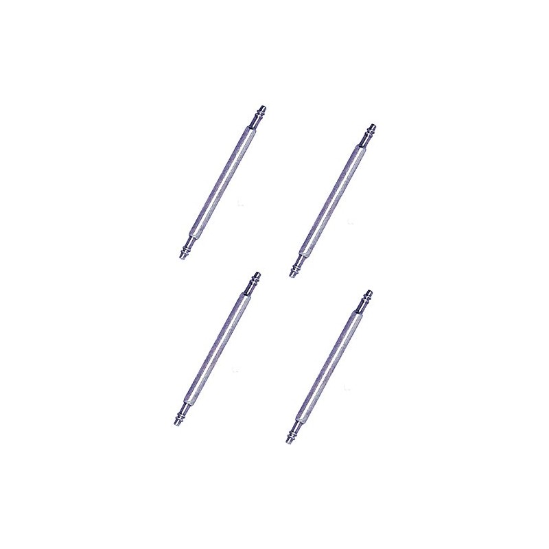 20mm Watch Strap Pins Spring Bars (Pack of 4)