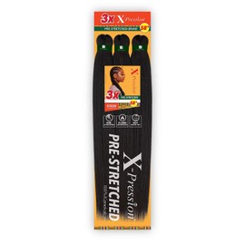 Sensationnel X-Pression Synthetic Braid - 3X PRE-STRETCHED 58 Inch (350)