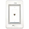 RiteAV 1 Port in-Wall Cable Management Kit Recessed Outlet CAT6