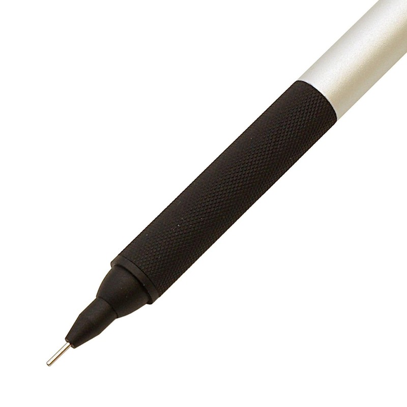 ラダイト(Luddite) TechDraw2 LDB-MP2SV-03 Mechanical Pencil, 0.3mm, Silver