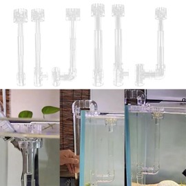 Clear Aquariums Skimmer with Pipe Outflows Water Plant Filter Cleaner