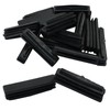 Kemcatui 20Pcs Rectangle End Caps, 2x2/5 Inch Rectangular Tubing Plugs
