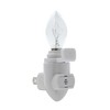 Creative Hobbies White Auto On Sensor Plug in Night Light