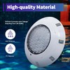 DouSeiAi 12V 45W RGB Color-Change LED Pool Light with Remote,