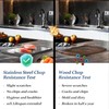 Double-Sided Chopping Board, Titanium Chopping Boards, Cutting Board, Stainless Steel,