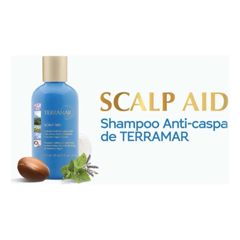 Shampoo Anticaspa Scalp Aid Terramar 180ml