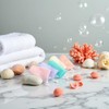 Bolsa De Jabón De Malla Exfoliante, 5 Unidades, Con Espuma
