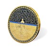 US Police Challenge Coin Thin Blue Line Prayer for Spartan