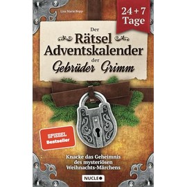 Der Rätsel-Adventskalender der Gebrüder Grimm: Knacke das Geheimnis des mysteriösen Weihnachts-Märchens | 24 + 7 Tage voller Escape-Rätsel