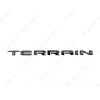 GMC 5PC Gloss Black Door Rear Tailgate Terrain SLT Letter