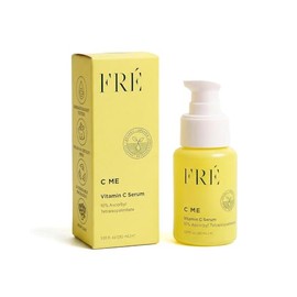 FRÉ Suero Facial Con Vitamina C, C Me de Fre Skincare, Suero Iluminador Antienvejecimiento para Todo Tipo de Piel. Suero Vegano Con 10 de Vitamina C  