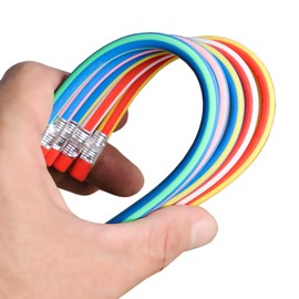 iwobi 40 Pcs Soft Flexible Bendy Pencils for Children School Fun,Classrooms,Prizes,Party Gifts
