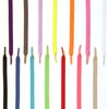 Slacklace Elastic Shoelaces - Flat Lace, No Lock, No Re-Tie