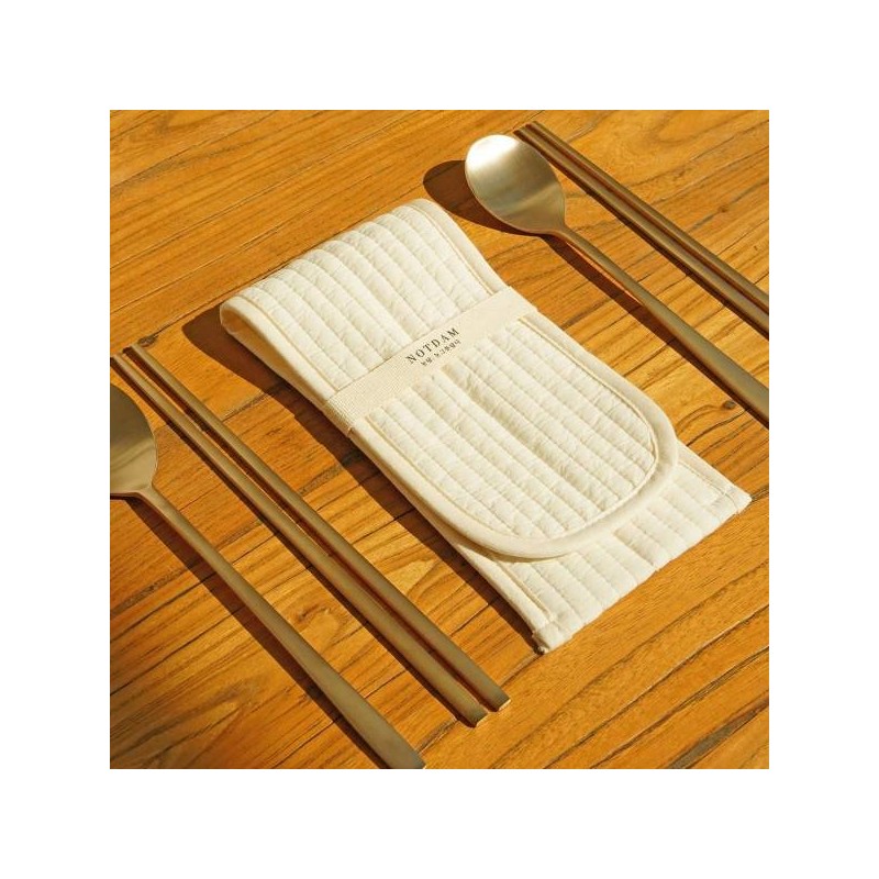 Notdam Quilted Cutlery House for 2 people / 놋담 누빔