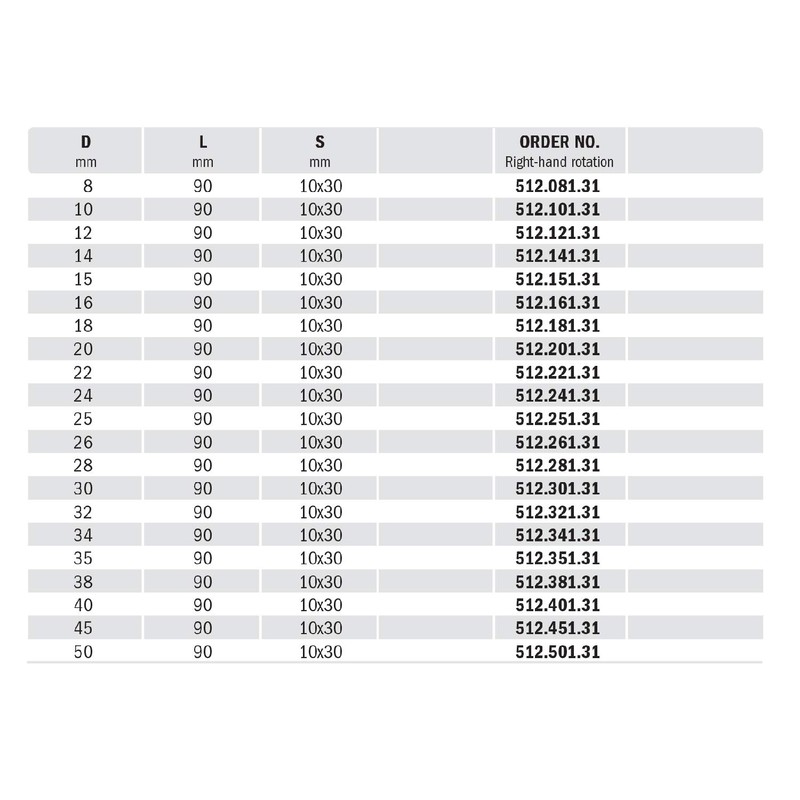 CMT 512.151.31 PUNTA ATT/CILINDRICO F/CERNIERA SP S=10X30 D=15X90 DX