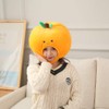 LUOZZY Orange Hat for Women Funny Fruit Cap Carnival Dress-up