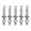 sourcing map 5 Pcs Wedge Anchors, 1/2" x 3-1/2" Stainless