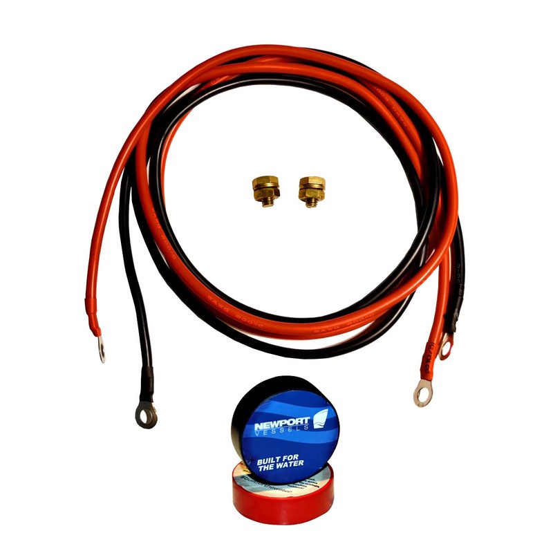 Newport 5ft Trolling Motor Battery Cable Extension Kit – 8AWG