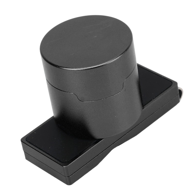 Magnetic Billiard Chalk Holder Aluminium Alloy Round Snooker Cue Chalk