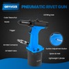 GRYVOZE Pneumatic Rivet Gun Kit – Air Pop Riveter with