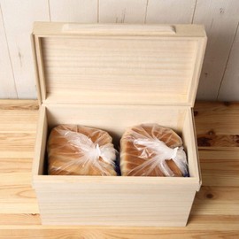 Total Paulownia Bread Case, Storage Container (For 2 Loans)