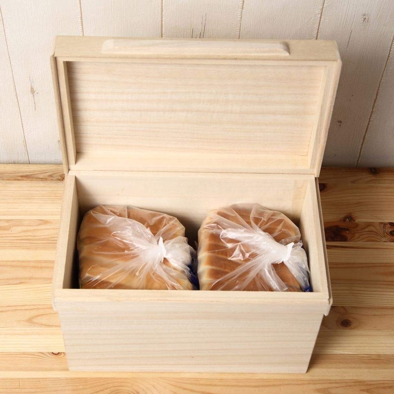 Total Paulownia Bread Case, Storage Container (For 2 Loans)