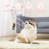 BDHYYM Interactive Cat Toy Cat Fishing Long Mouse Tail Teaser