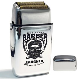 Beard Trimmer, Retro Electric Razors for Men with Beard Trimmer, Rechargeable Mens Gold Foil Shavers, Strong Power Beard Shaver