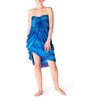 PANASIAM Sarong B124 blue wave, L
