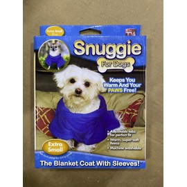 snuggie New Blue Snuggie For Dogs, Size Xtra Small