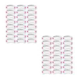 Eyebrow Stencils Set, Eyebrow Shape Stencils, Reusable DIY Make Up Tool Set, for Makeup Beautiful Eyebrows, 48 Pieces
