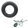 2 Pcs 3.50-8 Wheelbarrow Inner Tubes, Bent Valve for Barrow