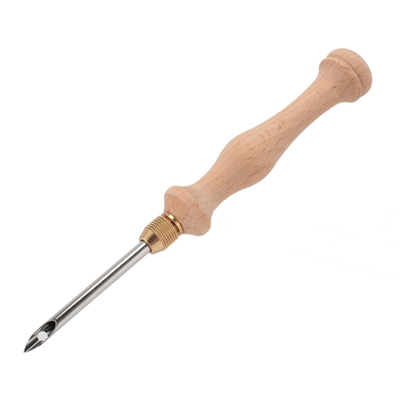Punch Needle Tool Solid Wood Handle Adjustable 5mm 3.5mm 2.5mm
