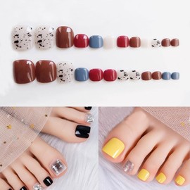 Nail art pedicure attachment design pedi tip collection 4 10 types - pedicure pedi tip - 32 / 네일 아트 패디 큐어 붙이는 디자인 패디팁 모음4 10 종 - 패디큐어 패디팁 - 32
