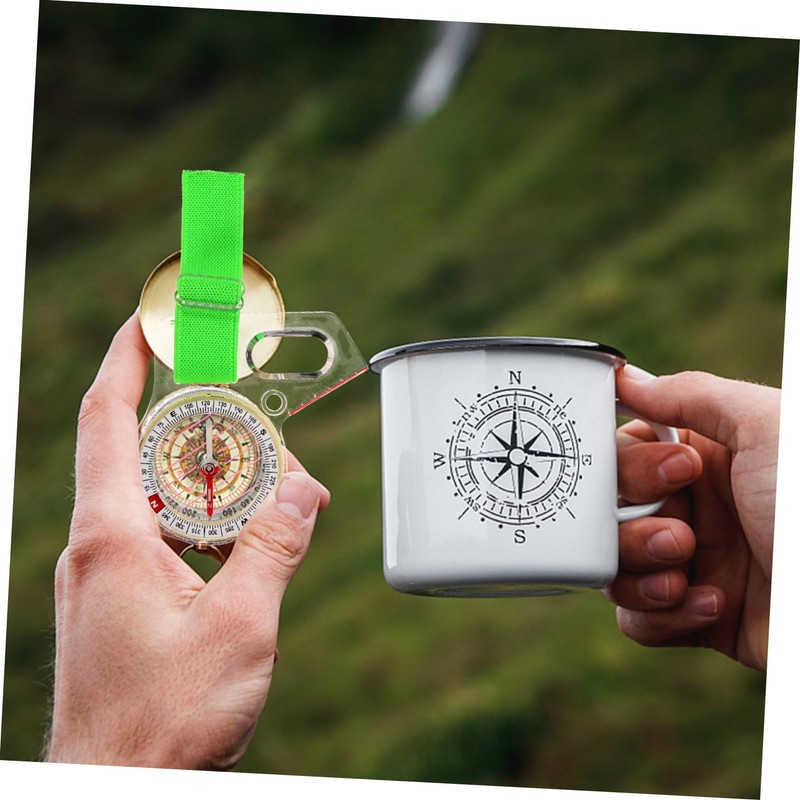 KICHOUSE Directional Compass Tool Compact Multi Use Hiking and Backpacking