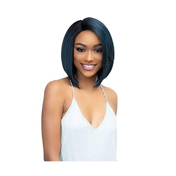 Janet Collection Essentials Premium Synthetic KIMMIE Lace Front Wig (OMBR1B/MOCHA BRONZE)