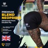 Titan Armour® Premium Knee Sleeves Weight Lifting | 7mm Double-Ply