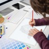 Large Graph Paper Pad – 11x17 Grid Paper, 50 Sheets,