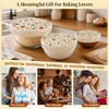 3 Pcs Reusable Beeswax Bowl Covers for Bread Proofing, 100%