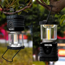 LED Lantern, Strong 3 Modes High Brightness 500lm Continuous Light 20 Hours Waterproof, Outdoor, Camping, Mountaineering Fishing Night Fire Emergency Flashlight (Black)