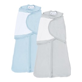 littogoose Swaddle Sleep Sack 0.5 TOG, 3-Way Adjustable Wearable Blanket for Infant and Newborns, Sleeping Bag for 0-6 Months