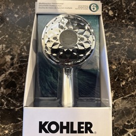 Kohler 27215-G-CP Rosewood Wall Mount Handheld Shower Head In Chrome-New