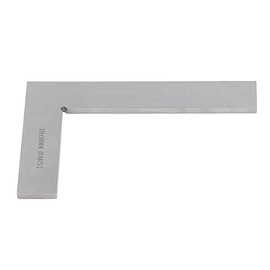 Marhynchus Escuadra en L de Metal, Diseño Ergonómico, Herramienta de ángulo Recto de 90 Grados, Medidas Precisas para Carpintería y Construcción 150 X