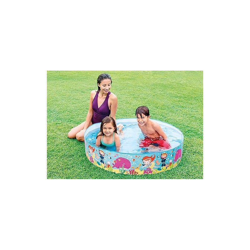 Intex 4' Duckling Snapset Pool Multi-Colour
