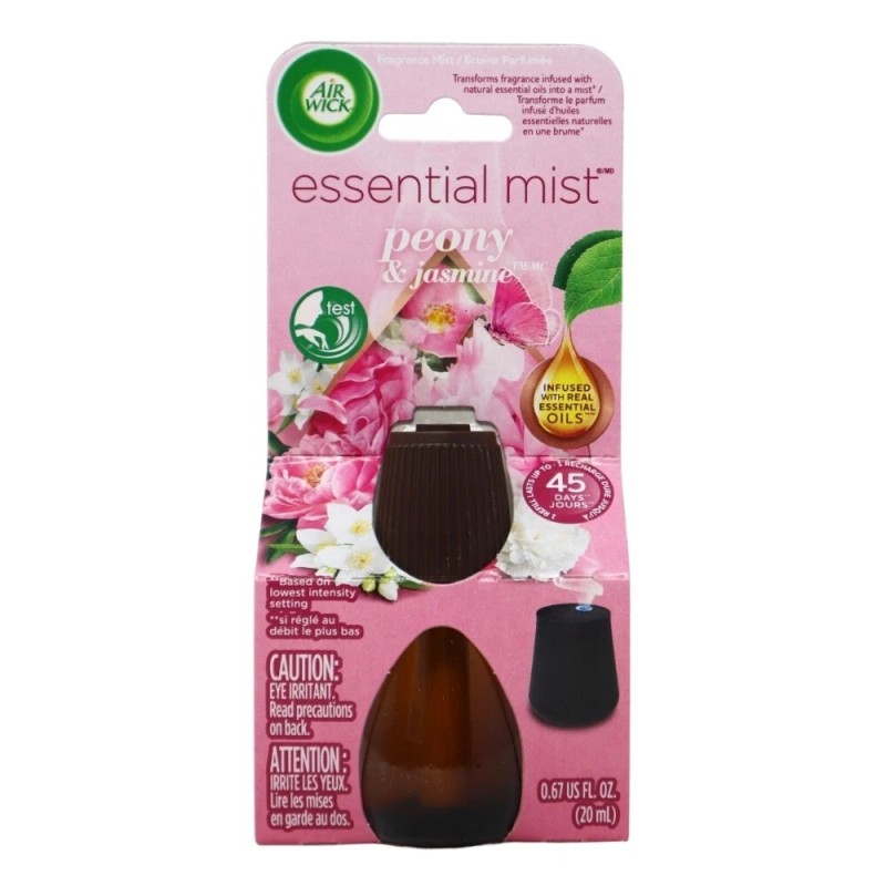 Air Wick Essential Mist Refill, Peony & Jasmine, 0.67 Oz
