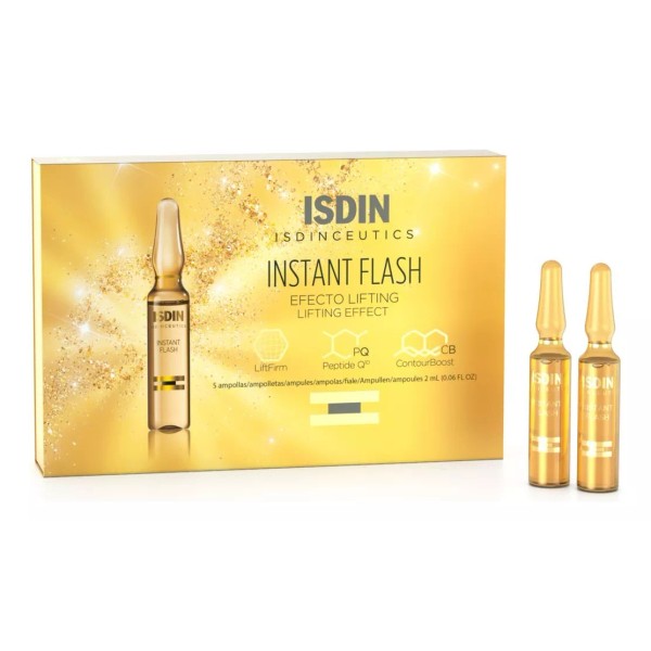 Isdinceutics Instant Flash Ampolletas 5x2ml Tipo de piel Todo tipo