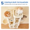 MWPO Large Cat Tree for Indoor Cats, 63-inch Cat Tower